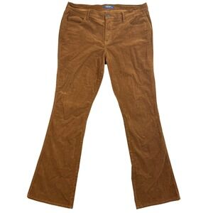 Old Navy 12R Mid Rise Flare Bootcut Corduroy Pants Brown